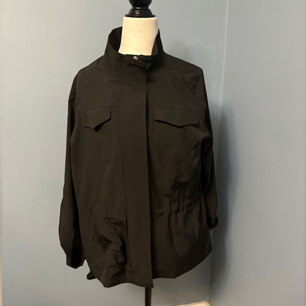 Croft & Barrow Women's Utility Jacket in Black